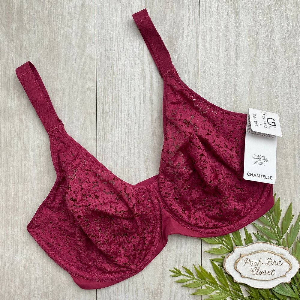 34G Chantelle Norah Comfort Underwire Seamless T-Shirt Bra NWT NEW 34DDDD